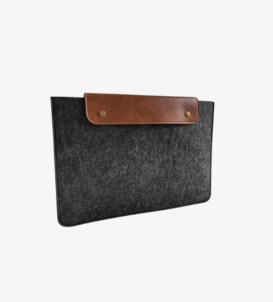 13%20inç%20Keçe%20Notebook%20&%20Tablet%20Kılıfı%20Deri%20Kapaklı
