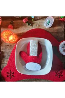Noel Baba Yılbaşı Sofra Seti 6 Kişilik